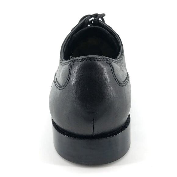 Cole Haan Black Grand Apron Oxford Shoes C23778 Mens 10.5 Fast Shipping main image 6